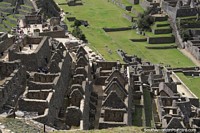 The ruins of Machu Picchu, the most popular tourist attraction in South America. Peru, South America.