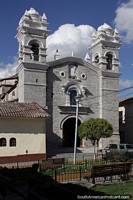 Church San Francisco de Paula (1713) in Ayacucho, very nice facade. Peru, South America.