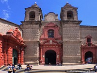 Peru Photo - Compania de Jesus Temple (1605) in Ayacucho, the city of 33 churches.