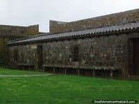 Stone buildings at Fort San Miguel in Chuy. Uruguay, South America.