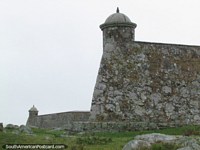 O forte San Miguel em Chuy construiu-se entre 1734 e 1737. Uruguai, América do Sul.