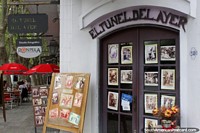 A museum of photographs called El Tunel del Ayer in Colonia del Sacramento. Uruguay, South America.