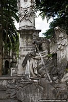 O cemitério velho (Cementerio Viejo) em Paysandu considera-se um dos museus na cidade. Uruguai, América do Sul.