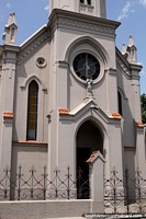 New church built in 1976 in Mercedes - Iglesia de Maria Auxiliadora. Uruguay, South America.