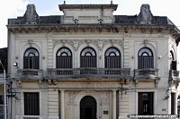 Centro Union Obrero, edificio histórico en Melo fundado en 1900. Uruguay, Sudamerica.