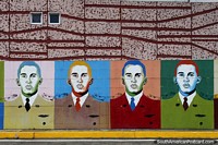 Venezuela Photo - Colored murals of Hugo Chavez outside the Llanos Museum in Barinas.