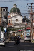 The dome of the cathedral in Carupano - Cathedral Santa Rosa de Lima.