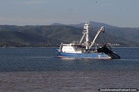 Large trawler in the harbor out of Cumana.