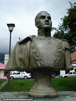 Versão maior do Monumento de Antonio Nicolas Briceno, Doutor e Congressista em Mérida.