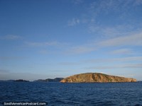 Some of the many islands between Puerto La Cruz and Porlamar, view from the ferry. Venezuela, South America.