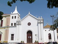 Church Capilla Santa Ana beside the hospital in Maracaibo. Venezuela, South America.