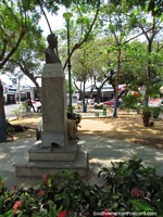 Plaza Dr. Adolfo d'Empaire in Maracaibo, nice and shady. Venezuela, South America.