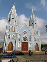 Church Iglesia Santa Lucia in Maracaibo. Venezuela, South America.