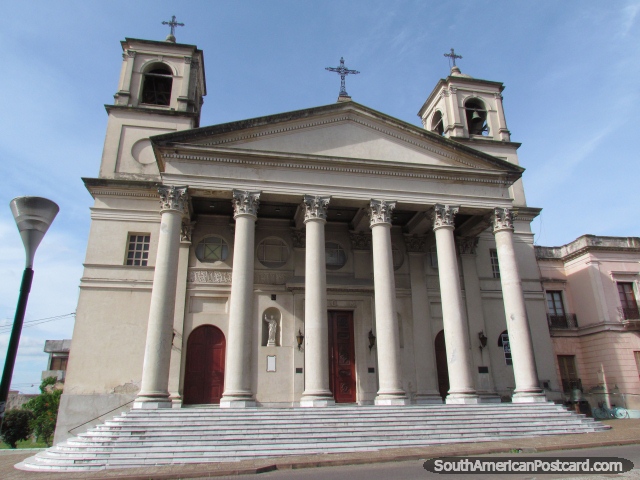 Basilica Nuestra Senora del Rosario y San Benito de Palermo, church in Paysandu. (640x480px). Uruguay, South America.