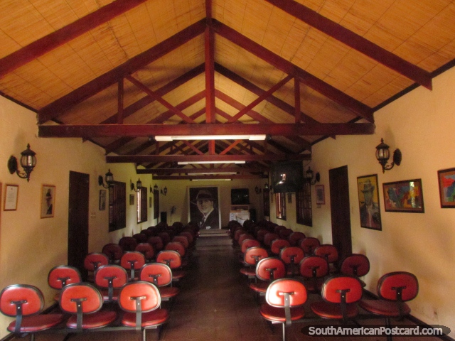 The cinema at Museo Carlos Gardel to view his films, Valle Eden, Tacuarembo. (640x480px). Uruguay, South America.