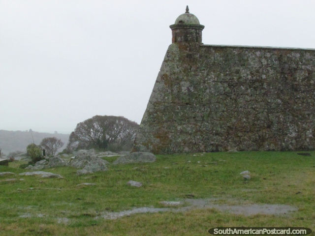 Fort San Miguel on a rainy September day in Chuy. (640x480px). Uruguay, South America.