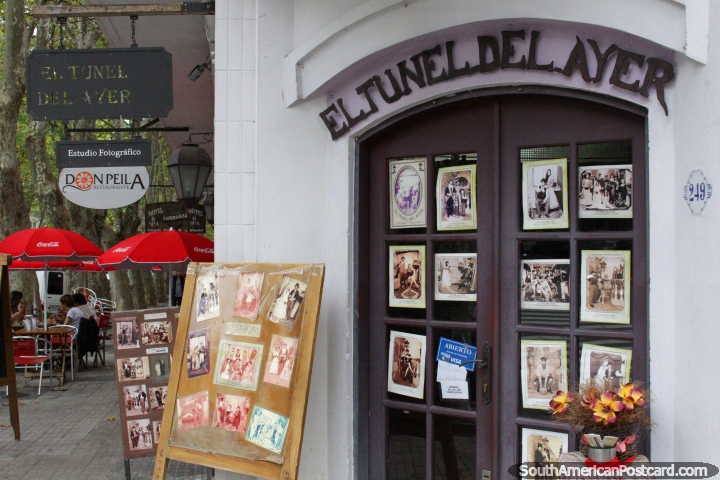 A museum of photographs called El Tunel del Ayer in Colonia del Sacramento. (720x480px). Uruguay, South America.