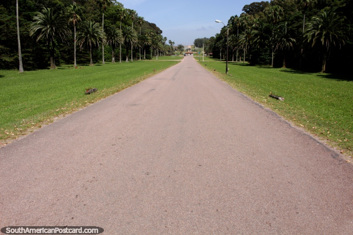 Best way to see Santa Teresa National Park is by car or bicycle, the road is long, Punta del Diablo. (720x480px). Uruguay, South America.