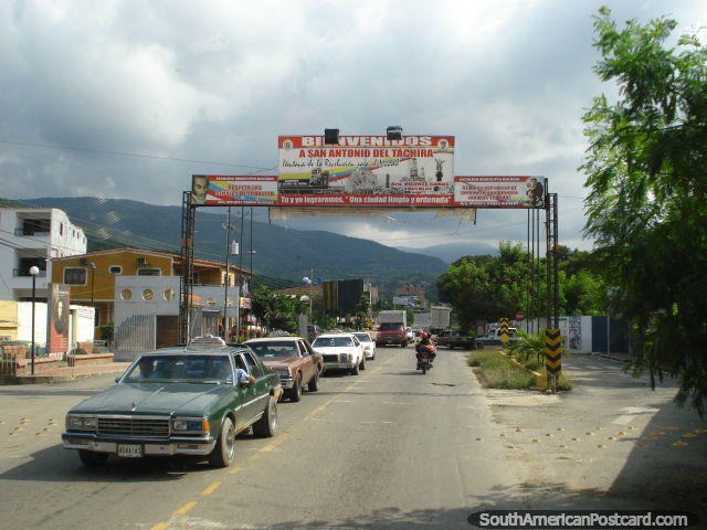 Seja bem-vindo a San Antonio do Tachira. (640x480px). Venezuela, América do Sul.