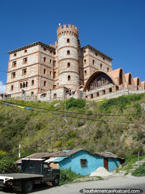 Hotel Castillo San Ignacio, a castle near Mucuchies out of Merida. (480x640px). Venezuela, South America.