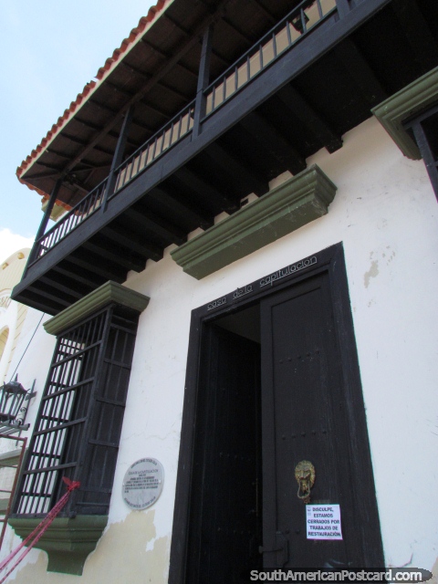 Edificio histórico, la Casa de Capitulación en Maracaibo. (480x640px). Venezuela, Sudamerica.