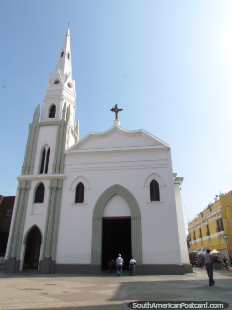 Church Iglesia de San Francisco in Maracaibo. (480x640px). Venezuela, South America.