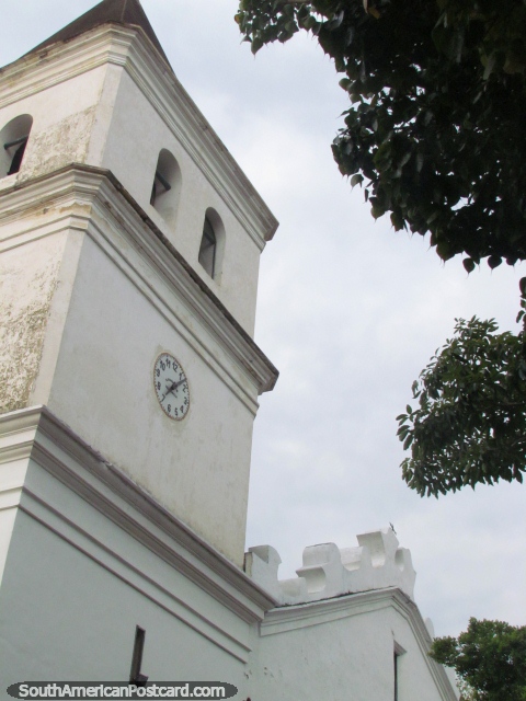 The cathedral in Carora - Iglesia Matriz de San Juan Bautista. (480x640px). Venezuela, South America.