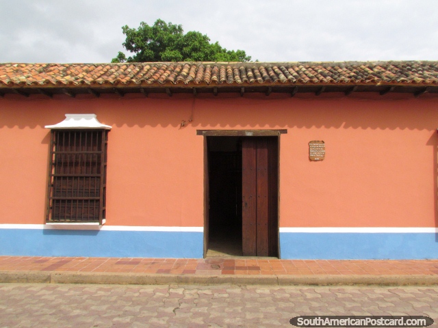 House in Carora owned by Ildefonso Riera Aguinagalde (1832-1882). (640x480px). Venezuela, South America.