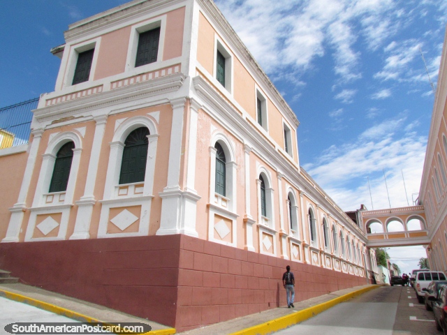 Impressive historic building in Ciudad Bolivar. (640x480px). Venezuela, South America.