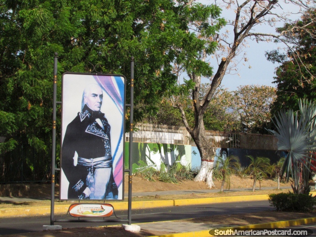 Passeio Generalisimo Francisco de Miranda, um passeio em Coro. (640x480px). Venezuela, América do Sul.