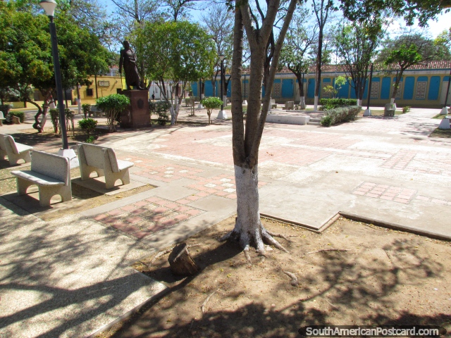 Colina municipal cerca de Coro, esto es Plaza Bolivar. (640x480px). Venezuela, Sudamerica.