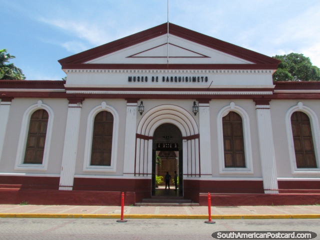 Museu de Barquisimeto, a entrada arcada no museu. (640x480px). Venezuela, Amrica do Sul.